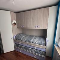 Cameretta con cabina armadio