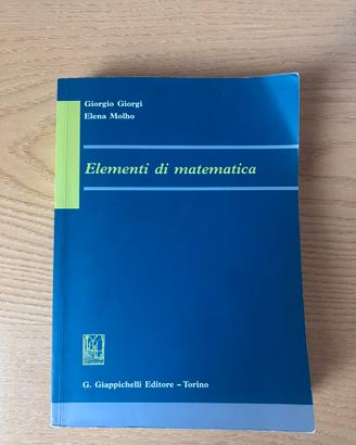 Elementi di matematica - Giorgi, Molho