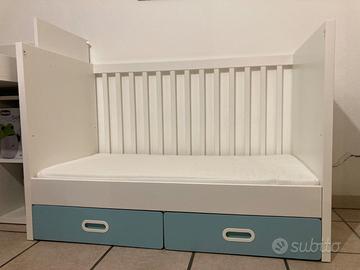 LETTINO+MATERASSO, E FASCIATOIO/SCRIVANIA IKEA