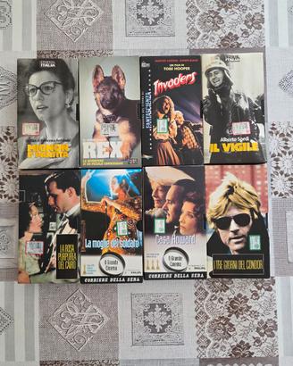 Lotti misti di cassette VHS