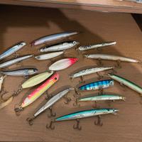 varie esche artificiali di alta gamma