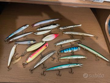 varie esche artificiali di alta gamma