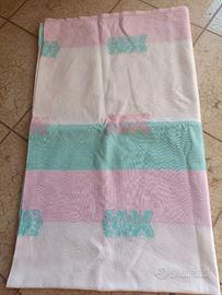 Tovaglia vintage Candido 170x135 con 6 tovaglioli