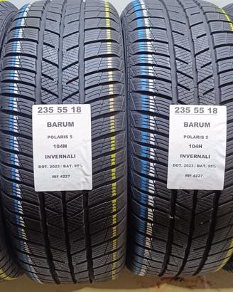 4 GOMME 235 55 18 BARUM 2023 INV RIF4227