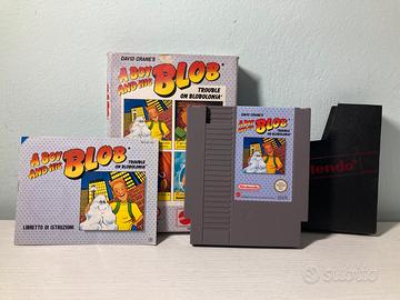 Gioco Nintendo "A boy and his Blob" per NES