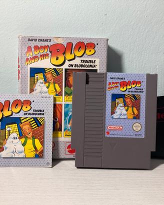 Gioco Nintendo "A boy and his Blob" per NES