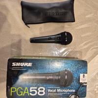 Microfono Professionale Shure PGA58