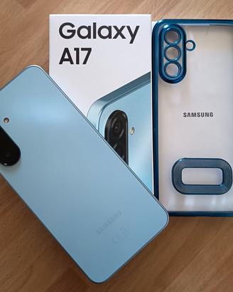 Samsung galaxy A17 Blue  nuovo