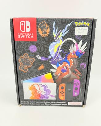 Console Nintendo Switch Oled ED Scarlatto Violetto