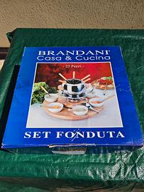 Set fonduta Brandani completo – mai utilizzato