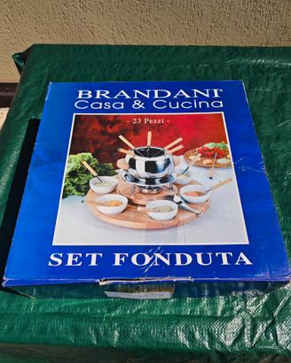 Set fonduta Brandani completo – mai utilizzato