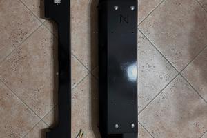 Coppia paraurti uso gravoso suzuki samurai/santana