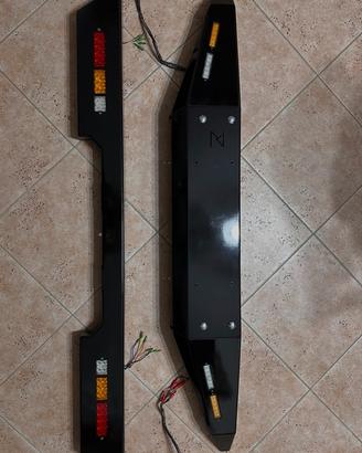 Coppia paraurti uso gravoso suzuki samurai/santana