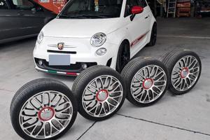 500 ABARTH + CERCHI E GOMME 
