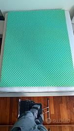 Topper materasso 140x 180 spesso 5cm circa