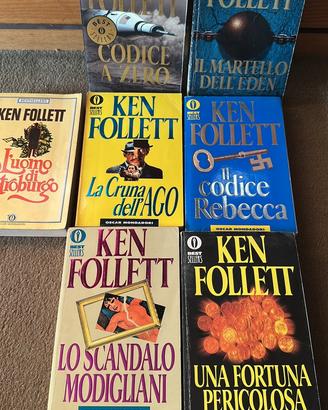 Lotto libri Ken Follet anni 90