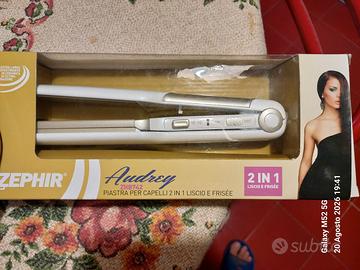 Piastra per capelli marca Zephir.