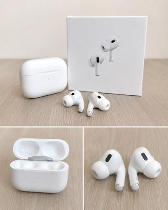 Auricolari wireless biachi con custodia