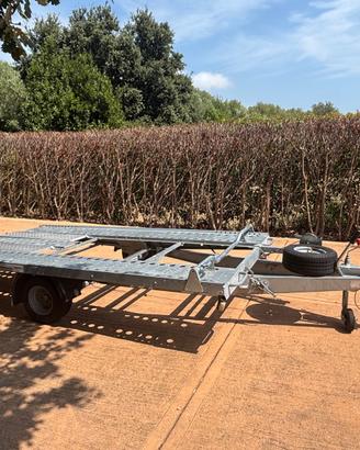 Rimorchio trasporto auto cresci PA14