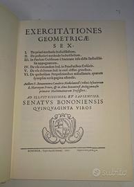Antico libro Exercitationes Geometricae Sex