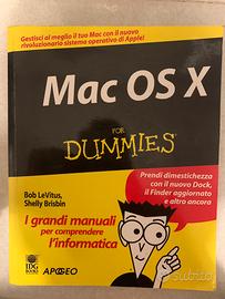 Libro Mac OS X for dummies del 2001
