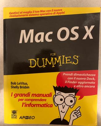 Libro Mac OS X for dummies del 2001