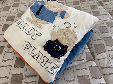 Copertina culla/carrozzina Pastello