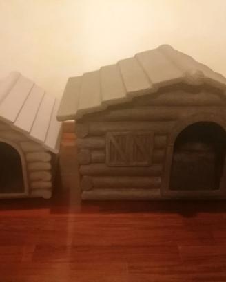 Casette per cani in resina