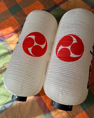 Set Lanterne Giapponesi + Luci a Fiamma