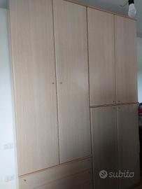 armadio camera beige