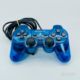 Sony Controller Dualshock BLU TRASPARENTE PS2 PS1