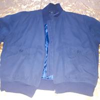 Bomber blu imbottito.
