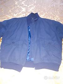 Bomber blu imbottito.