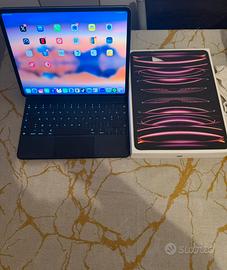 Ipad pro 12.9 6 th wifi+cellular +magic keyboard