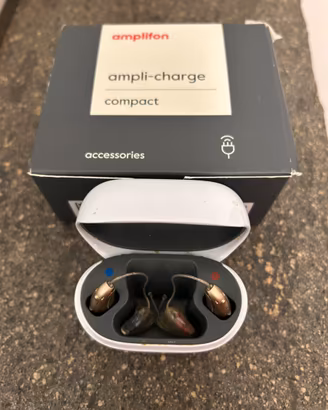 Auricolari Amplifon con charge