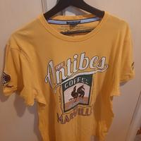Maglietta giallo spento xl uomo marville vintage