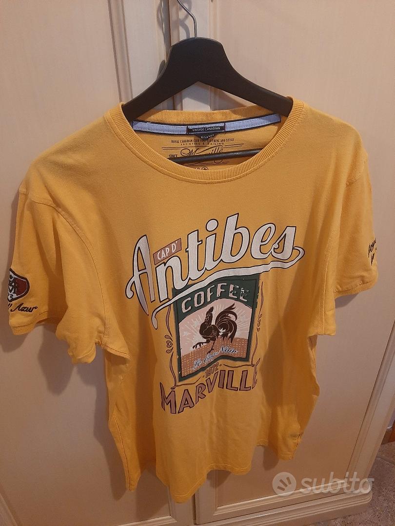 Maglietta giallo spento xl uomo marville vintage Abbigliamento e Accessori In vendita a Mantova