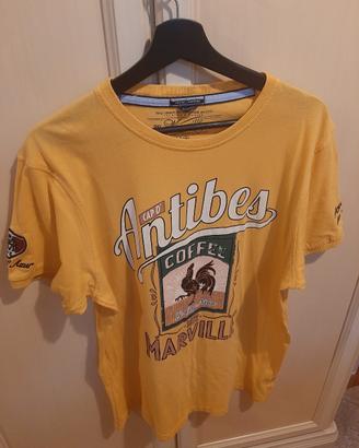 Maglietta giallo spento xl uomo marville vintage