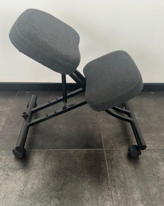 Sedia ergonomica posturale con ruote