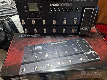 pedaliera POD HD 500