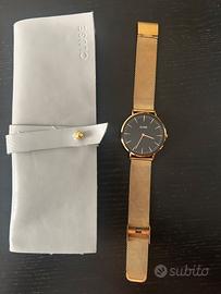 CLUSE  – Quadrante Nero / Maglia Gold