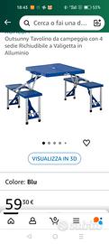 tavolo da campeggio