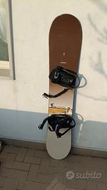 tavola snowboard 152+attacchi+(scarponi opzionali)