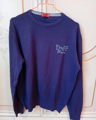 Maglione Duff Beer! 🍺 Tg L rara The Simpsons
