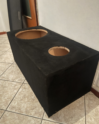 Box subwoofer 38cm