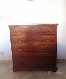 scarpiera legno massello 