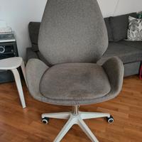 Sedia IKEA con ruote 