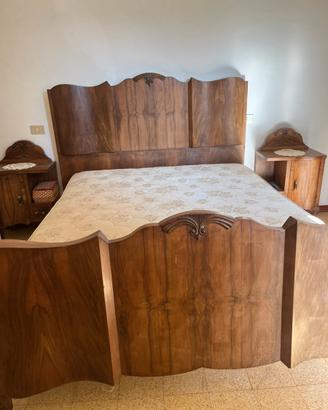 Letto in noce