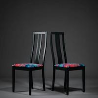 🟠 4 Sedie Stile Liberty Vintage Retro