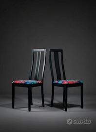 🟠 4 Sedie Stile Liberty Vintage Retro